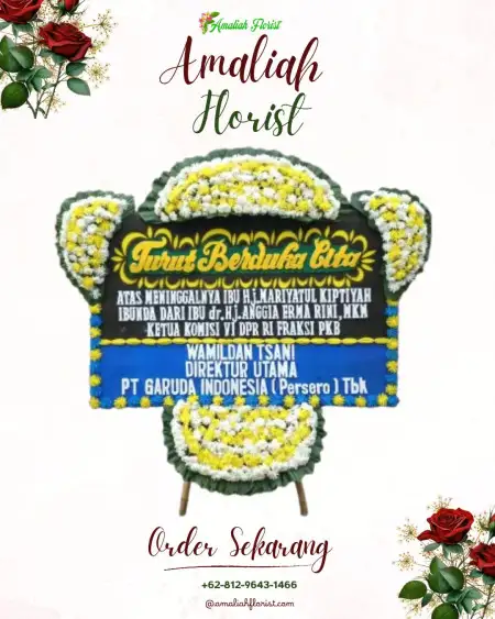 Papan Bunga Duka Tetel